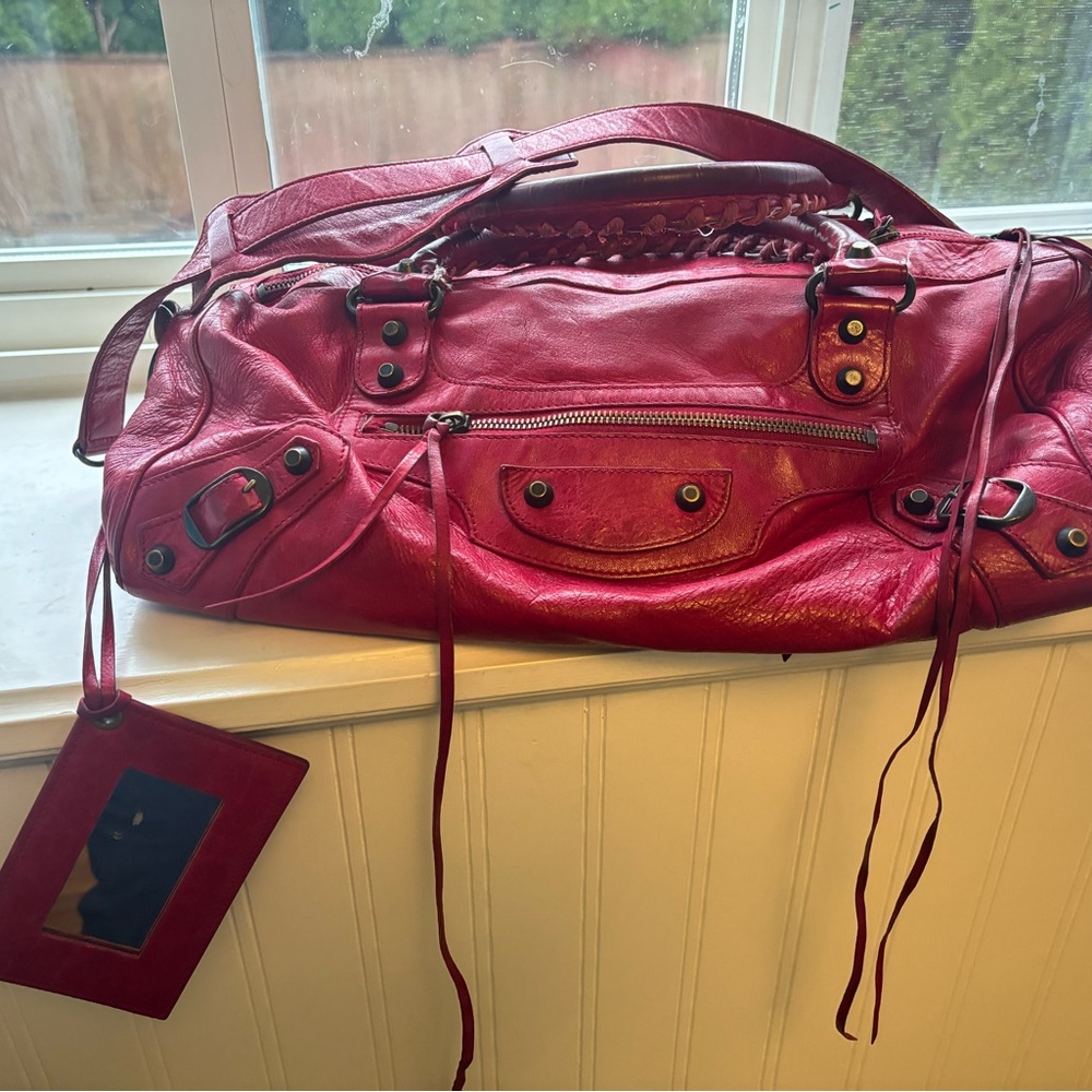 Balenciaga twiggy motorcycle bag